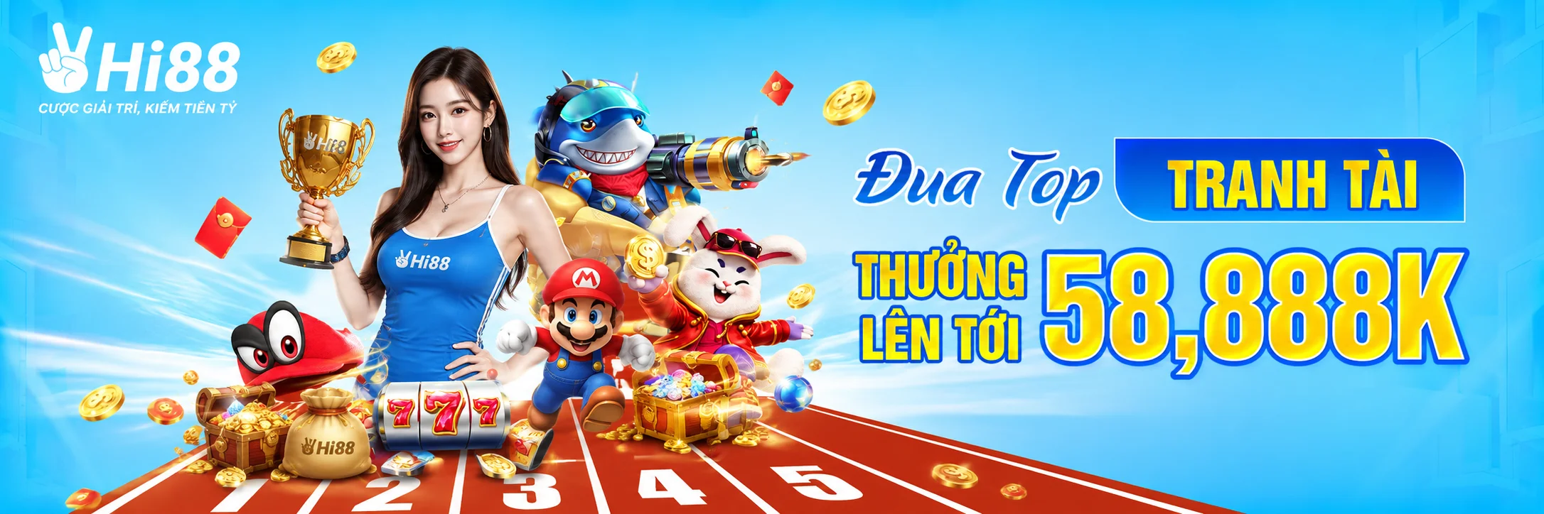 hi88 banner đua top